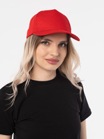Бейсболка Basic, красная