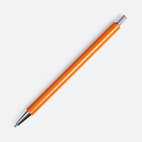 Ручка шариковая Slim Beam, оранжевая
