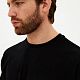 Футболка Oversize Premium, черная с нанесением логотипа