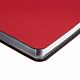 Ежедневник Aspect, недатированный, красный с нанесением логотипа