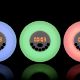 Лампа-колонка со световым будильником dreamTime, ver.2, черная с нанесением логотипа
