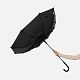 Зонт-трость Jolly Brolly, черный с нанесением логотипа