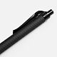 Ручка шариковая Prodir QS03 PRP Tyre Soft Touch, черная с нанесением логотипа