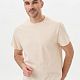 Футболка Premium, молочно-белая с нанесением логотипа