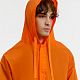 Дождевик RainDrop, оранжевый с нанесением логотипа
