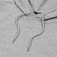 Толстовка с капюшоном унисекс Hoodie, серый меланж с нанесением логотипа