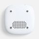Bluetooth колонка с беспроводной зарядкой и подсветкой Terrafonic, серая с нанесением логотипа