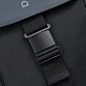 Рюкзак для ноутбука Securflap, черный с нанесением логотипа