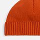 Шапка ComFleece, темно-оранжевая (кирпичная) с нанесением логотипа