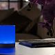 Лампа с сенсорным управлением TouchLight ver.2, белая с нанесением логотипа