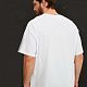 Футболка Oversize Premium, белая с нанесением логотипа
