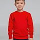 Свитшот детский Toima Kids, красный с нанесением логотипа