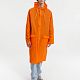 Дождевик RainDrop, оранжевый с нанесением логотипа