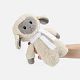Мягкая игрушка Beastie Toys, овечка с белым шарфом ver.2 с нанесением логотипа