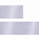 Лента сатиновая Satin 35 М, серая, 80 см с нанесением логотипа