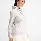 Толстовка женская Spencer Women, светло-серый меланж с нанесением логотипа