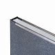 Ежедневник Frame Metal, недатированный, серый с нанесением логотипа