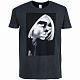 Футболка «Меламед. Kurt Cobain», темно-серая с нанесением логотипа