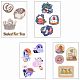 Объемные наклейки под смолой Sticker Pack на заказ с нанесением логотипа