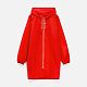 Дождевик Rainman Zip, красный с нанесением логотипа