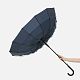 Зонт-трость Sombrella, темно-синий с нанесением логотипа