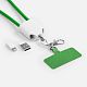 Кабель-ланьярд energyFlex Pro, зеленый с нанесением логотипа