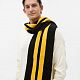 Шарф Winwear, черный с нанесением логотипа