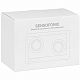 Bluetooth-колонка со светомузыкой Sensofonic, черная с нанесением логотипа