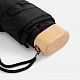 Зонт складной RainCase в чехле-сумке, черный с нанесением логотипа