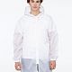 Дождевик Rainman Zip, белый с нанесением логотипа