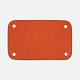 Лейбл Latte, S, темно-оранжевый с нанесением логотипа