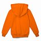 Худи детское Kirenga Kids 2.0, оранжевое с нанесением логотипа