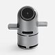 Bluetooth-колонка с беспроводной зарядкой Droid, серая с нанесением логотипа
