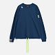 Лейбл тканевый Epsilon, L, желтый неон с нанесением логотипа