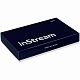 Органайзер inStream, черный с нанесением логотипа