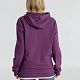 Толстовка с капюшоном унисекс Hoodie, фиолетовый меланж с нанесением логотипа