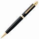 Ручка шариковая Razzo Gold, ver.2, черная с нанесением логотипа