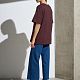 Футболка Oversize Premium, коричневая (шоколад) с нанесением логотипа