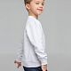 Свитшот детский Toima Kids 2.0, белый с нанесением логотипа