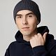 Шапка Hinge, темно-серая (графит) с нанесением логотипа