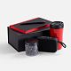 Набор Nice Twice Underway, черный с красным с нанесением логотипа