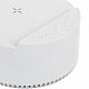 Bluetooth-колонка с беспроводной зарядкой relaxTime, белая с нанесением логотипа