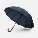 Зонт-трость Sombrella, темно-синий с нанесением логотипа