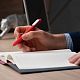 Ручка шариковая Swiper Soft Touch, красная с белым с нанесением логотипа