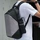 Рюкзак ClickPack, серый с нанесением логотипа