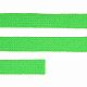 Плоский шнур Cord M, зеленый неон, 90 см с нанесением логотипа
