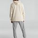 Толстовка с капюшоном унисекс Hoodie, светло-желтая с нанесением логотипа