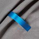 Лента сатиновая Satin 20 M, голубая, 90 см с нанесением логотипа