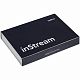 Обложка для паспорта inStream, синяя с нанесением логотипа