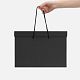 Коробка Handgrip, горизонтальная, черная с нанесением логотипа